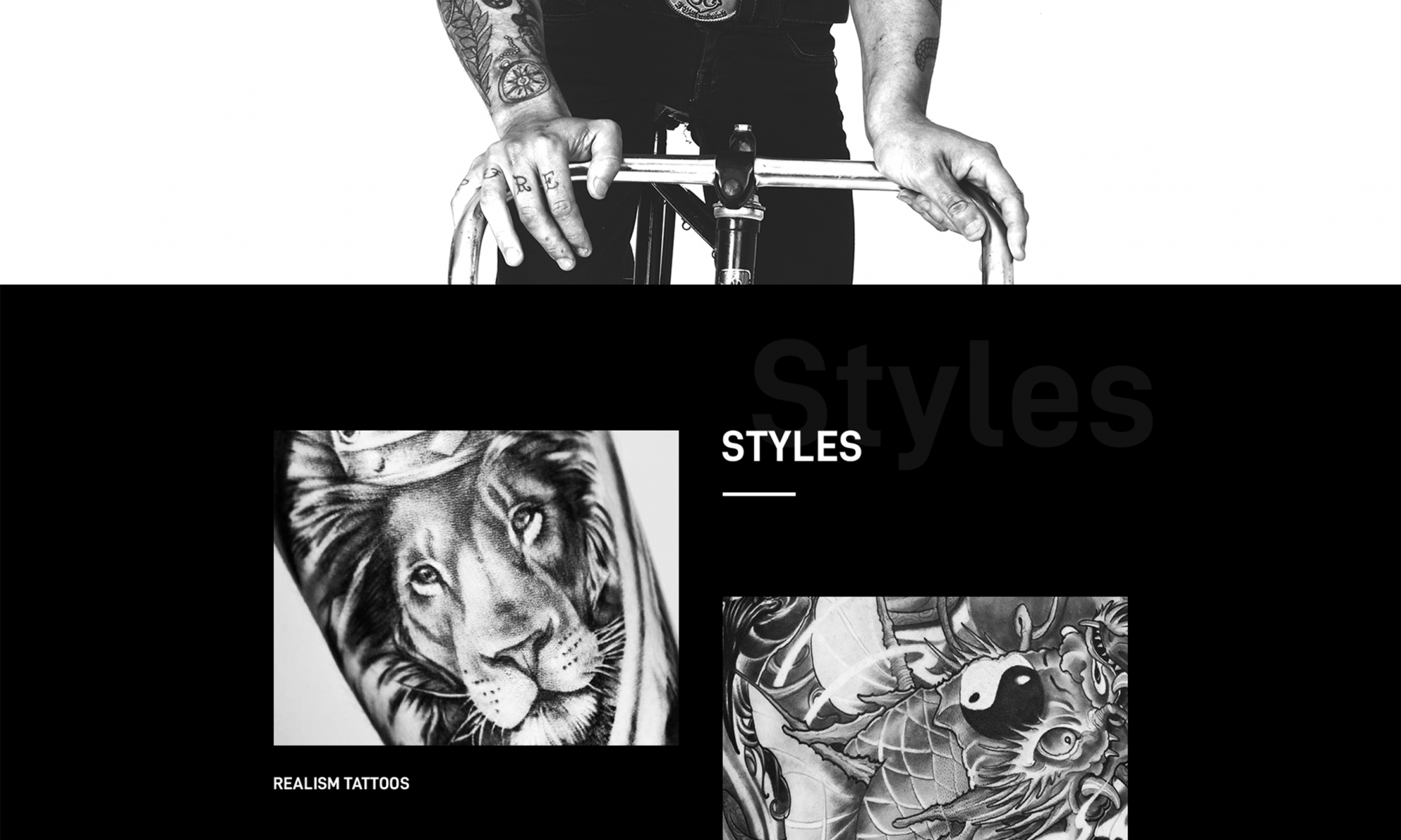 Hon Tattoo Wordpress Website Design